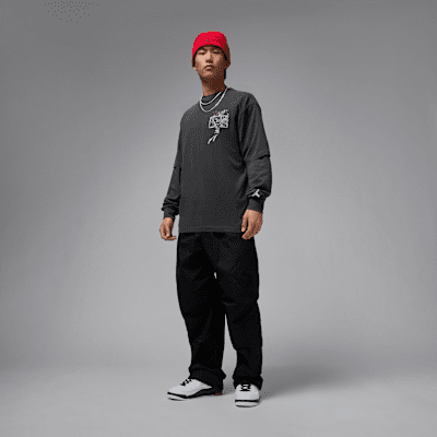 ジョーダン ブルックリン メンズ オーバーサイズド グラフィック Tシャツ
