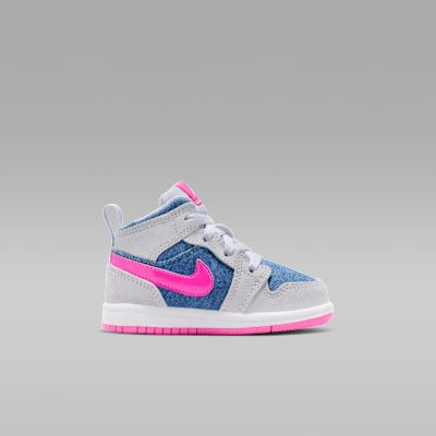 Boty Jordan 1 Mid SE pro kojence a batolata