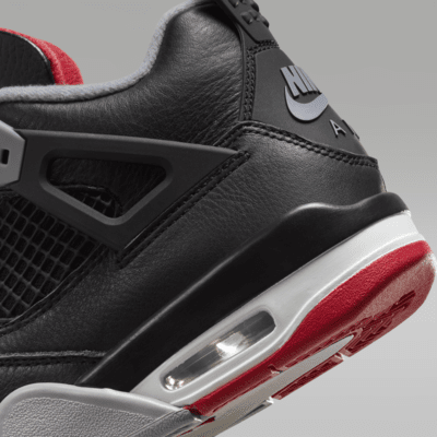 Air Jordan 4 Retro "Bred Reimagined" Big Kids' Shoes