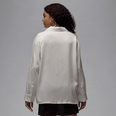 Playera de manga larga de tejido Woven para mujer Air Jordan
