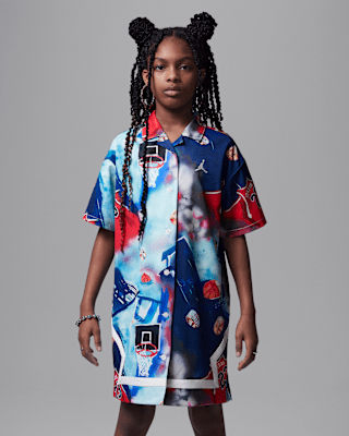 Детское платье Jordan Big Kids' Brooklyn Poolside Dress