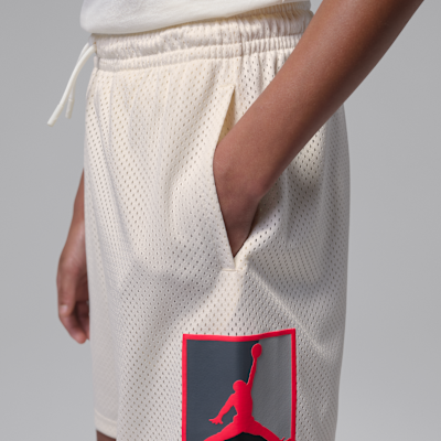 Jordan Big Kids' Brooklyn Baseline Mesh Shorts