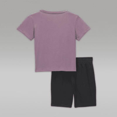 Jordan Air 3-D Baby (12-24M) 2-Piece Shorts Set