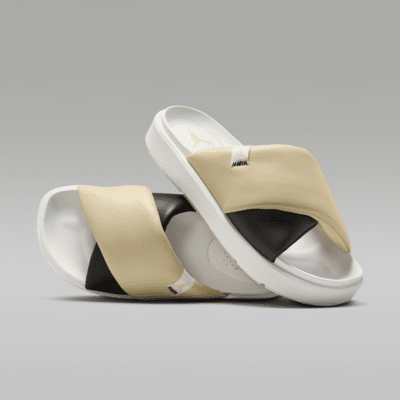 Nike Womens Benassi JDI White/Silver - (343881 102) - WT - R2L15 – Shoe Bizz
