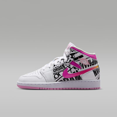 Детские кроссовки Jordan Air Jordan 1 Mid Big Kids' Shoes