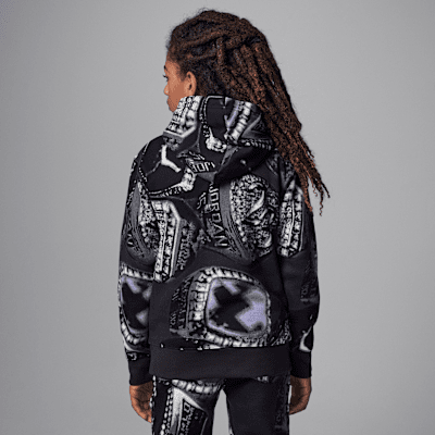 Jordan MVP fleecehoodie met print voor kids