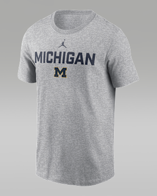 Мужская футболка Michigan Campus 2-Hit Nike College