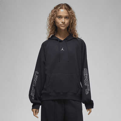 Jordan Sport Sudadera con capucha y estampado de tejido Fleece - Mujer