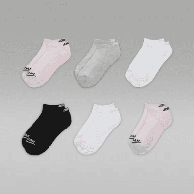 Jordan Big Kids' Legend No-Show Socks (6 Pairs)