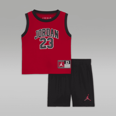 Σετ δύο τεμαχίων με φανέλα Jordan 23 Jersey για βρέφη (12-24M)