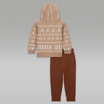 Jordan MJ Holiday Pullover Set Baby 2-Piece Hoodie Set