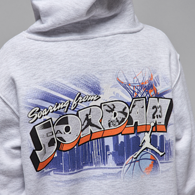 Jordan Big Kids' Air Postcard Pullover Hoodie