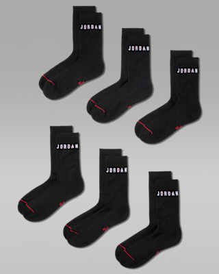 Unisex носки Jordan Everyday Crew Socks (6 Pairs)