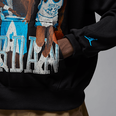 Sudadera con gorro sin cierre oversized para hombre Jordan Flight