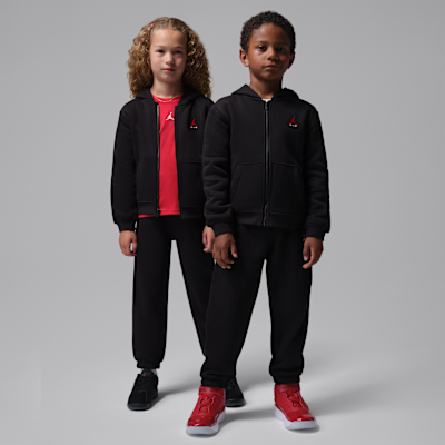 Детские худи Jordan Brooklyn Fleece Little Kids' 2-Piece Full-Zip Set