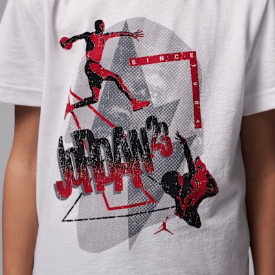 Playera 3Peat Jordan para niños talla pequeña