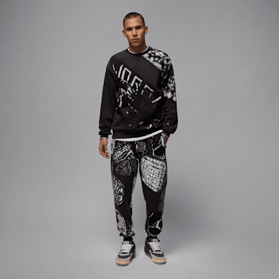 Sudadera de cuello redondo de tejido Fleece para hombre Jordan MVP