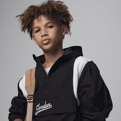 Chamarra para niños talla grande Jordan MJ Flight MVP