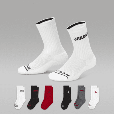 Calcetines largos para niños Jordan Legend (6 pares). Nike.com