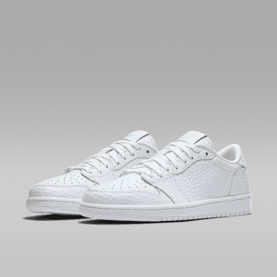 Air Jordan 1 Retro Low Men's No-Swoosh Shoes