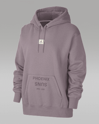Женское худи Phoenix Suns Flight Fleece Jordan NBA Satin-Lined Pullover Hoodie