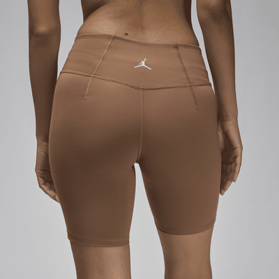 Jordan Sport Bike-Shorts mit hohem Bund für Damen (ca. 18 cm)