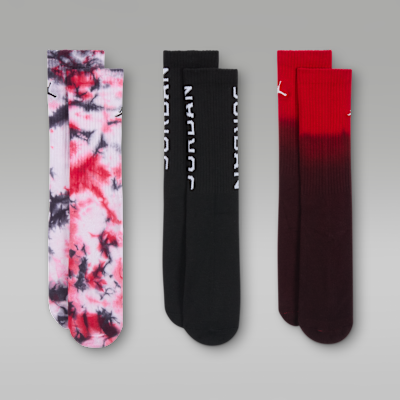 Calze Poolside di media lunghezza Jordan Essentials (3 paia) – Ragazzo/a