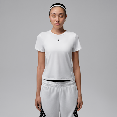 조던 스포츠 에센셜 여성 드라이 핏 반팔 탑