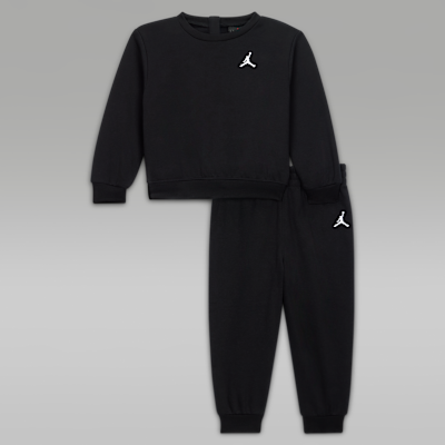 Jordan Brooklyn Fleece Baby (12–24M) 2-Piece Crew Set