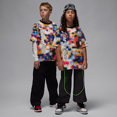 Playera Chrome para niños talla grande Jordan Mountainside