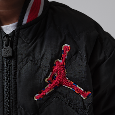 조던 리틀키즈 셔닐 후드 봄버 재킷