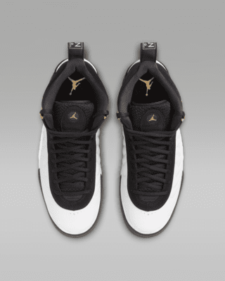 jordan jumpman pro black white gold