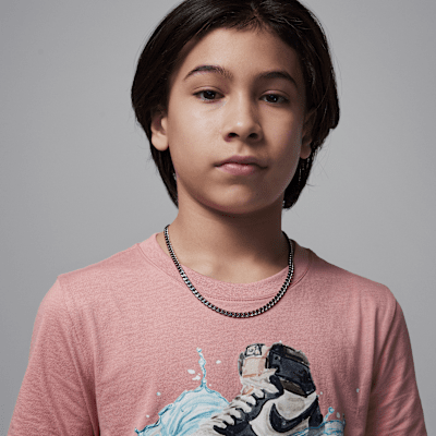 Playera Aj1 Wave para niños talla grande Jordan