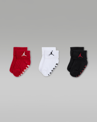 Детские носки Jordan Essentials Baby Ribbed Gripper Socks (3 Pairs)