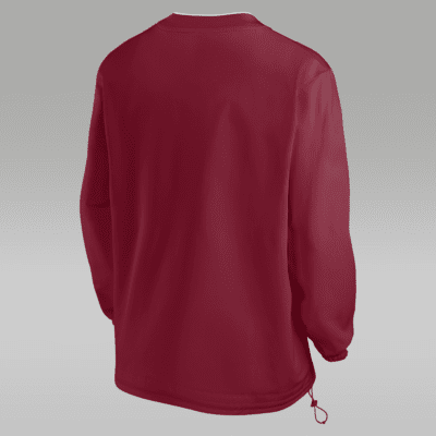 Rompevientos de manga larga universitario Jordan para hombre Oklahoma Sooners Sideline