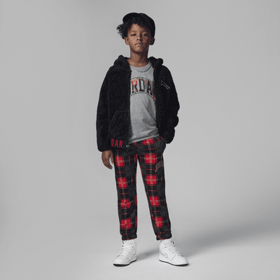 Jordan Essentials Plaid Tee Little Kids' T-Shirt