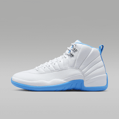 Tenis para hombre Air Jordan 12 Retro "White and University Blue"