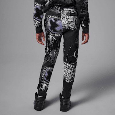 Pants de tejido Fleece estampados para niños talla grande Jordan MVP