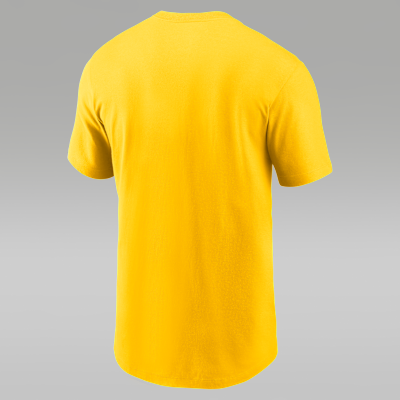 Michigan Campus Logo Swoosh Men's Nike College T-Shirt