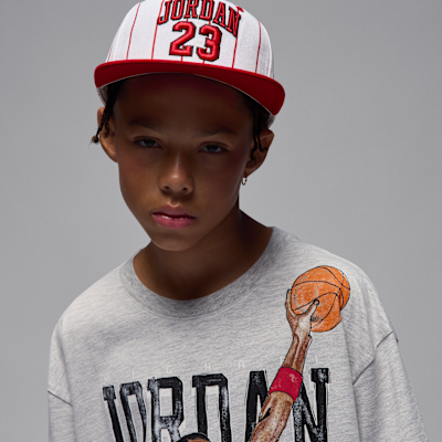 Playera Sketch para niños talla grande Jordan