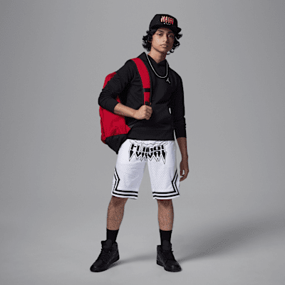 Sudadera con gorro sin cierre de tejido French Terry para niño talla grande Jordan MJ Brooklyn