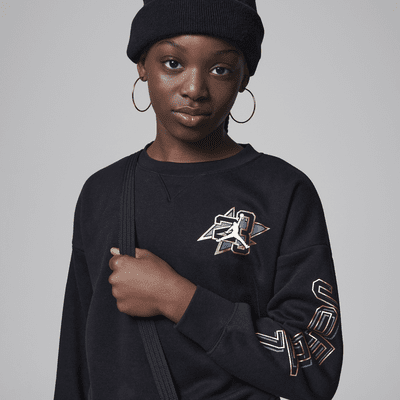 Jordan Take Flight Snap Crew Big Kids Top
