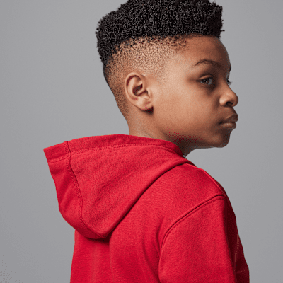 Sudadera con gorro sin cierre Crossover para niños talla grande Jordan Dri-FIT Sport