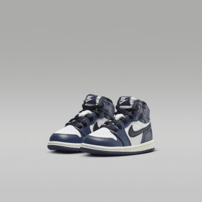 Jordan 1 Retro High OG "Midnight Navy" Baby/Toddler Shoes