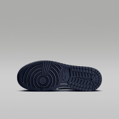 Tenis para niños grandes Air Jordan 1 Low OG "Obsidian"