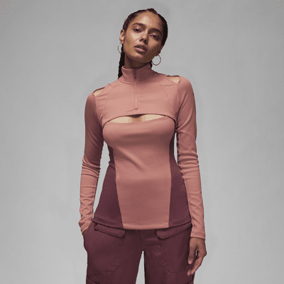 Jordan 23 Engineered Women's 1/4-Zip Long-Sleeve Top. Nike CA