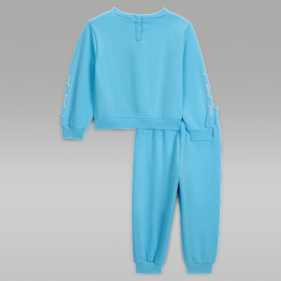 Conjunto de 2 piezas de sudadera de cuello redondo de tejido Fleece para bebé (12 a 24 meses) Jordan Mountainside