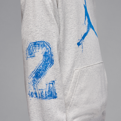 Sudadera con gorro sin cierre de tejido Fleece Jumpman para niños talla grande Jordan MVP