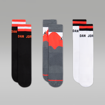 Jordan AJ6 Retro Crew Socks (3 Pairs)