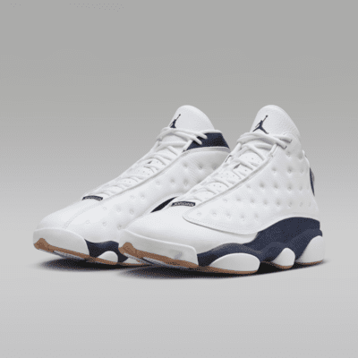 Air Jordan 13 Retro "White and Midnight Navy" 鞋款